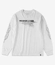 DC Side Flame Long sleeve (white)