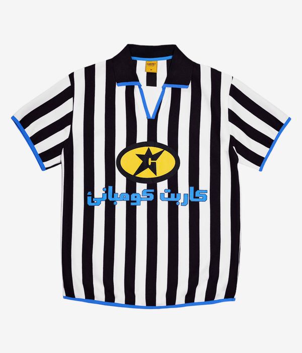 Carpet Company Soccer Jersey T-Shirt (black white)