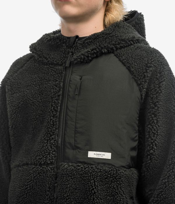 Element Wolfe Sherpa Giacca reversible (off black)