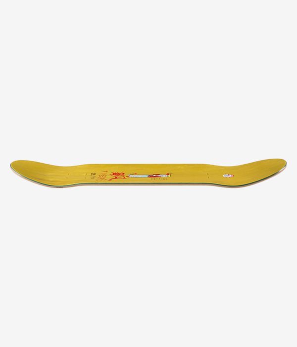 There B.A. Guest Queen Of Kings 8.5" Skateboard Deck (yellow)