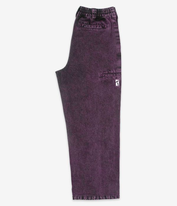 Poetic Collective Painter Jeans (purple acid denim wash)