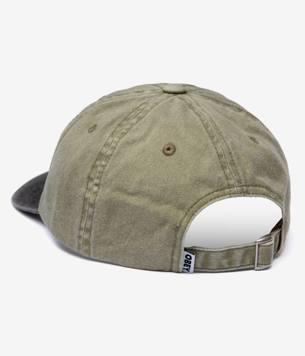 Obey 2 Tone Bold 6 Panel Cap (pigment khaki multi)