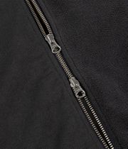 Dime Reverse French Terry Zip-Hoodie (vintage black)
