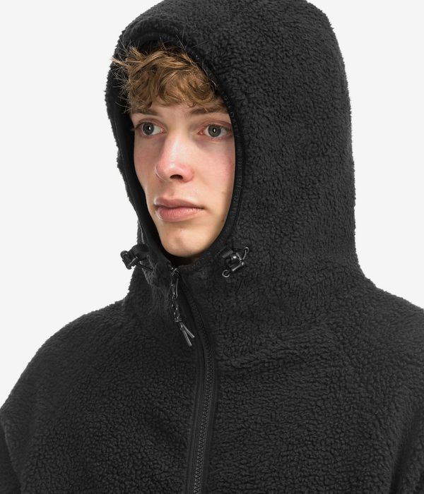 Iriedaily Quentin Fleece Kurtka (uni black)