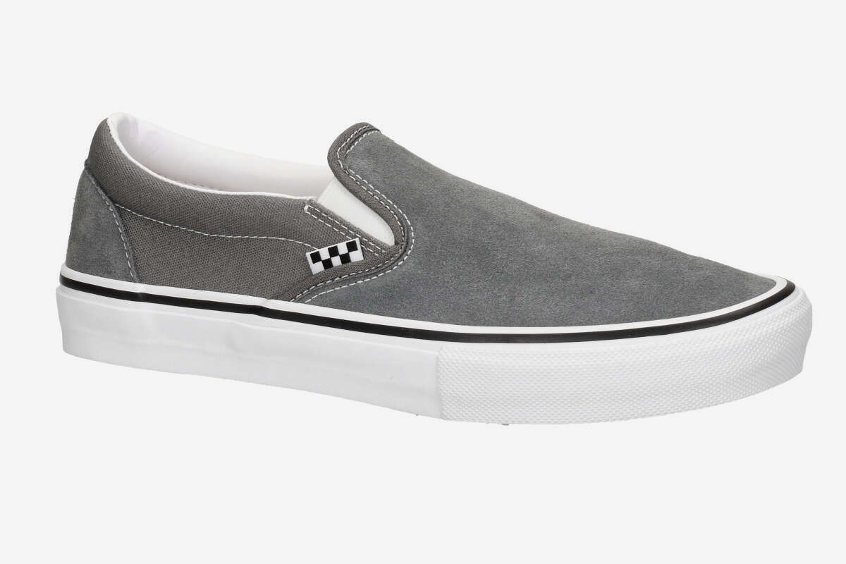 Vans Skate Slip-On Zapatilla (pewter white)