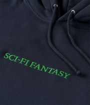 Sci-Fi Fantasy Logo Bluzy z Kapturem (indigo)