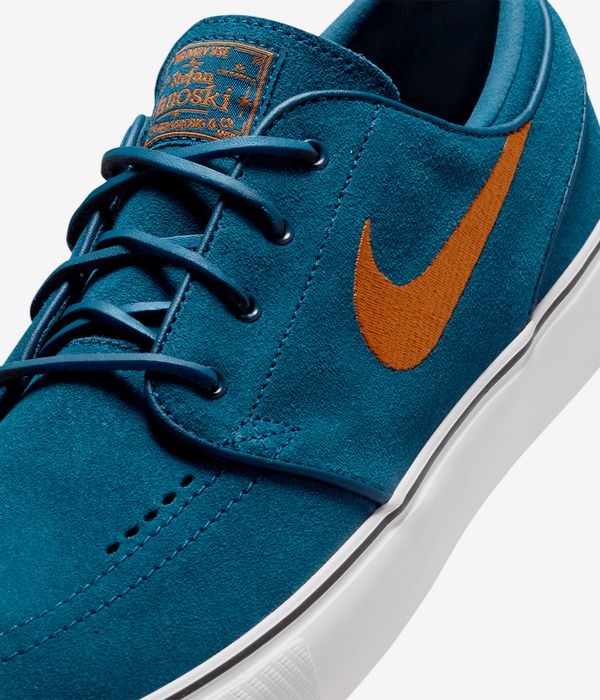 Nike SB Zoom Janoski OG+ Shoes (blue force campfire orange blue)