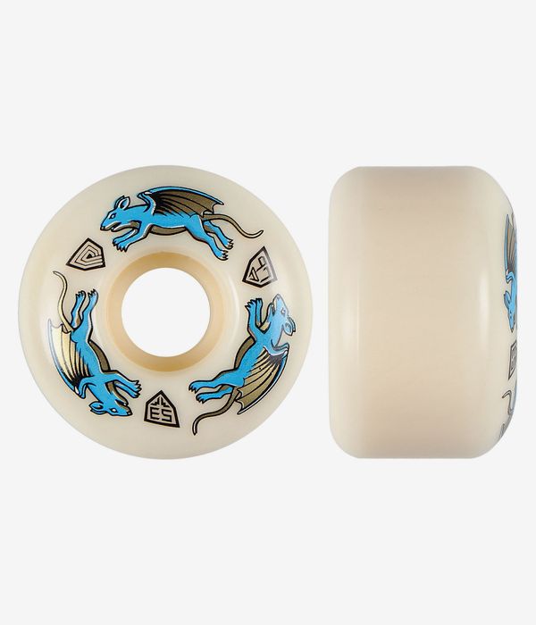 Powell-Peralta Dragons Nano Rat AV4 Asymmetrical Medium Ride Rollen (offwhite) 53 mm 97A 4er Pack