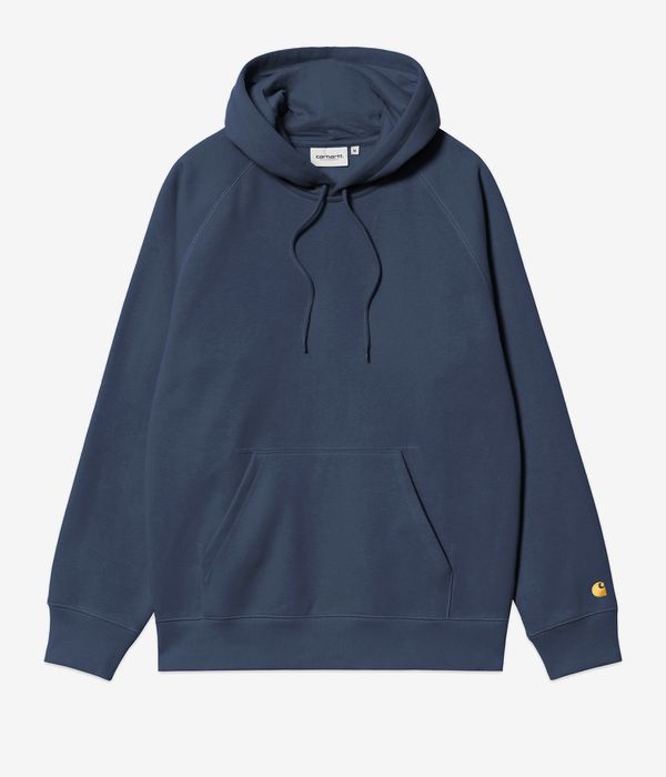 Carhartt WIP Chase Hoodie (dusky blue gold)