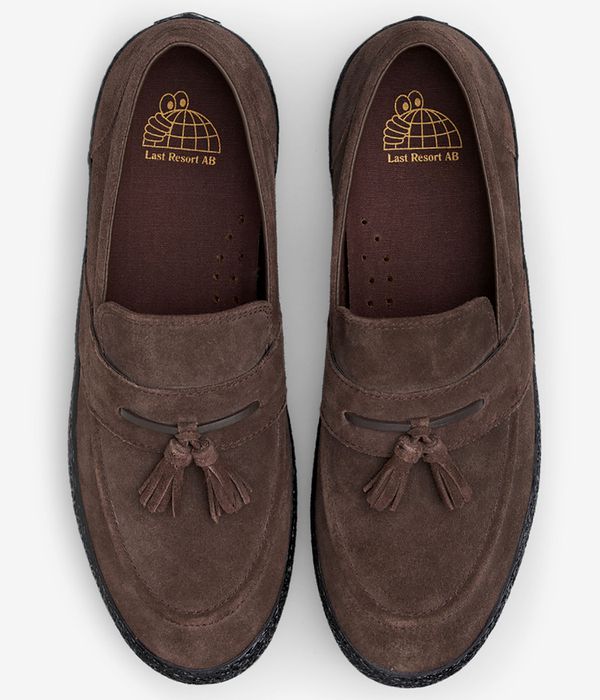 Last Resort AB VM005 Loafer Suede Scarpa (brown black)