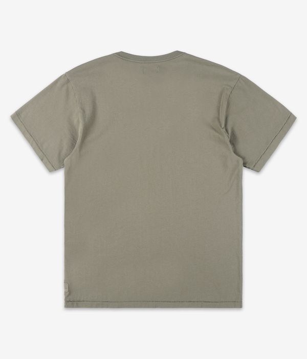 Brixton Baseline Henley T-Shirt (olive surplus vintage wash)