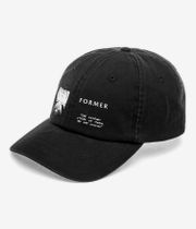 Former Array Contrast 6 Panel Casquette (washed black)