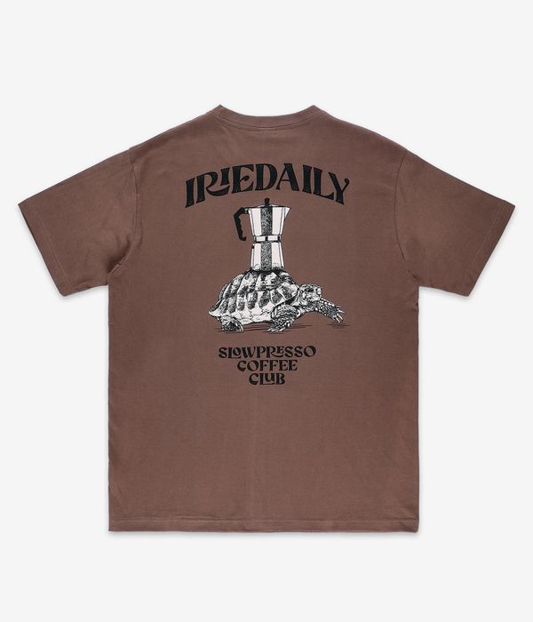 Iriedaily Slowpresso T-Shirt (mocca)