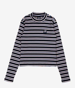 Santa Cruz Opus Dot Mock Neck Longsleeve women (multi stripe)
