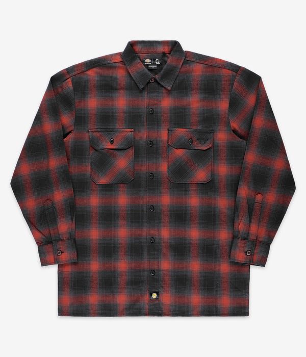 Dickies x Spitfire Flannel Hemd (red ochre)