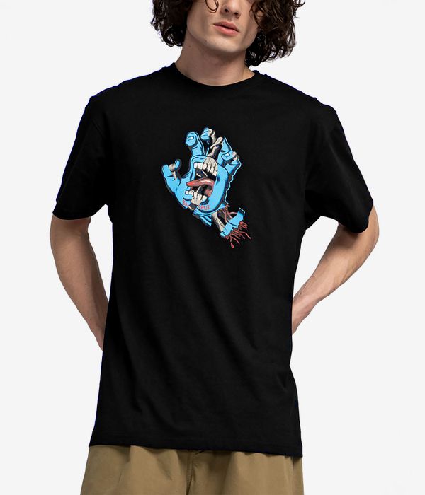 Santa Cruz Torn Hand Camiseta (black)