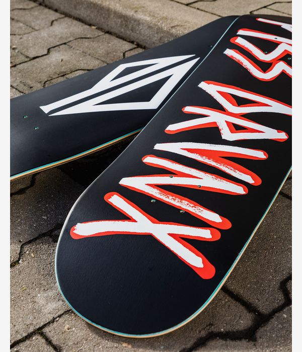 Pissdrunx Paint Logo 8.75"" Skateboard Deck (black)