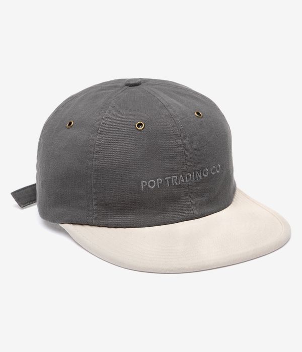 Pop Trading Company 2 Tone Flexfoam Cap (charcoal off white)