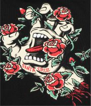 Santa Cruz Screaming Rose Flash Felpa Hoodie (black)
