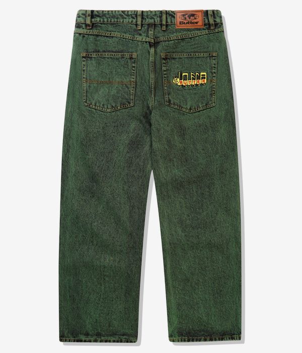 Butter Goods Caterpillar Denim Jeansy (army wash)