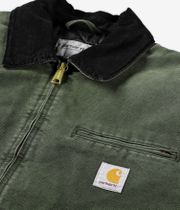 Carhartt WIP OG Detroit Organic Dearborn Jacket (olive black stone canvas)