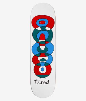 Tired Skateboards Wobbles 8.25" Skateboard Deck (multi)