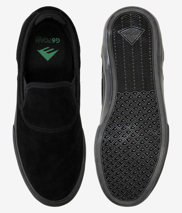 Emerica Wino G6 Slip-One Schuh (black black black)