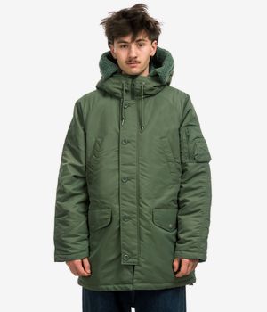 Carhartt WIP HD Olten Parka Jacket (duck green)
