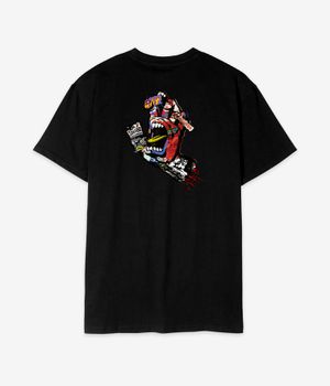 Santa Cruz Collage Hand T-Shirt (black)