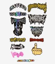 Wasted Paris Pulse Sticker Sticker (multi)