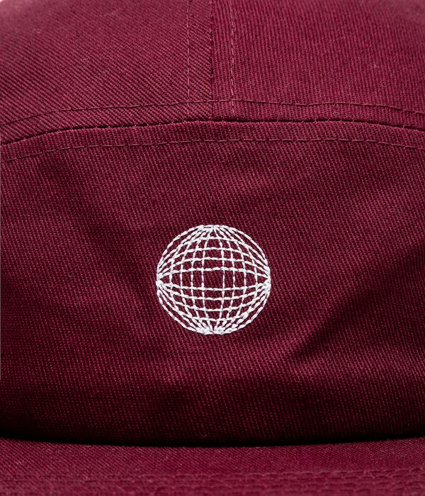 skatedeluxe Global 5 Panel Cappellino (bordeaux)