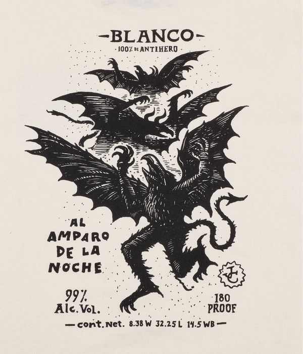 Anti Hero Carnales Blancos T-Shirt (cream black)