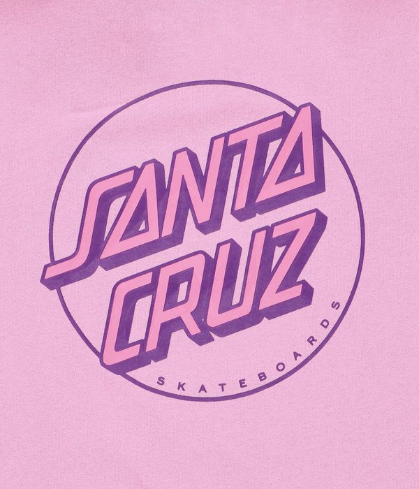 Santa Cruz Partial Dot Bluzy z Kapturem women (fondant pink)