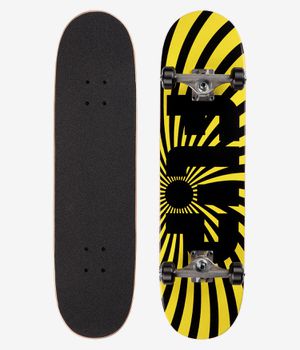 Flip Spiral 8" Complete-Skateboard (yellow)