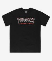 Thrasher Slash T-shirt (black)