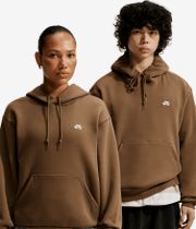 Nike SB Essential Logo sweat à capuche (mosswood brown white)
