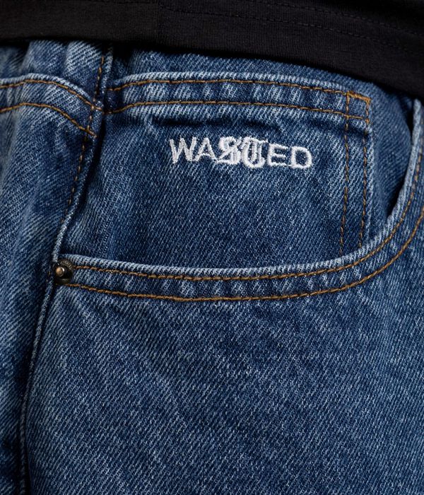 Wasted Paris Signature Rod Pants (washed blue)