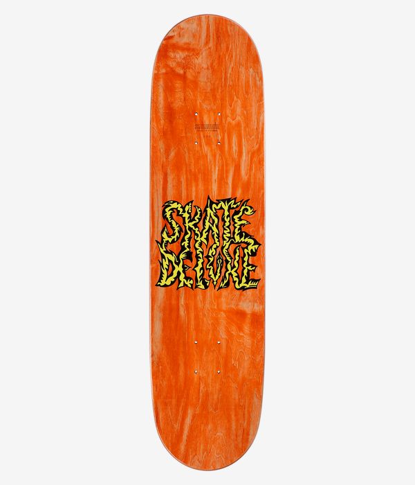 skatedeluxe Zinkeey 8.25" Skateboard Deck (orange)
