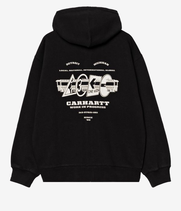 Carhartt WIP Runaway Jacket (black wax stone washed)