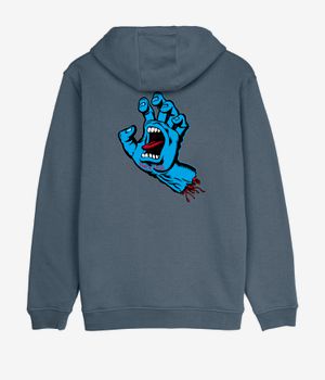 Santa Cruz Screaming Hand Chest Hoodie (storm grey)