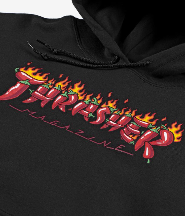 Thrasher Fuego Hoodie (black)