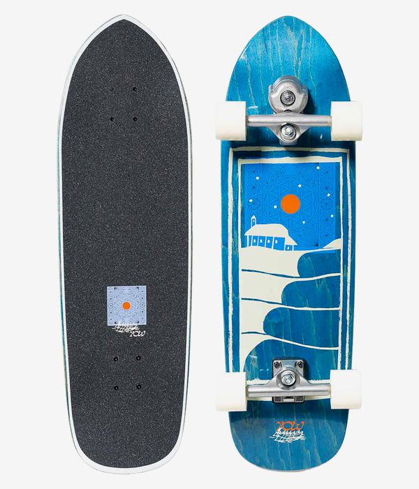 YOW Mundaka 32" (81,3cm) Surfkskate Cruiser (blue white)