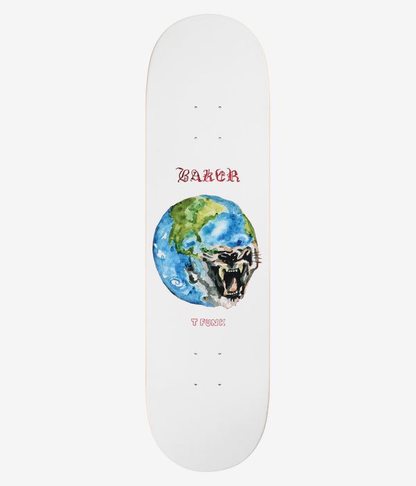 Baker T-Funk Waters 8.5" Skateboard Deck (white)