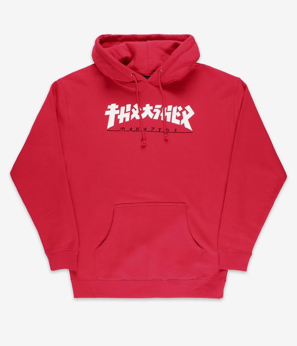 Thrasher Godzilla Hoodie (red)