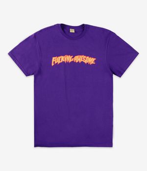 Fucking Awesome Stamp Logo T-Shirt (purple)