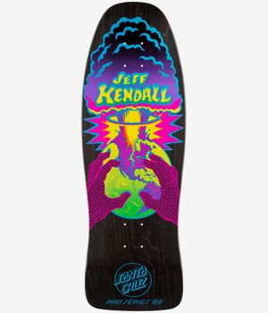 Santa Cruz Kendall End Of The World 10" Tavola da skateboard (matte finish black stain)