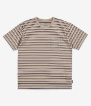 skatedeluxe Stripes Pocket Organic T-Shirt (beige)