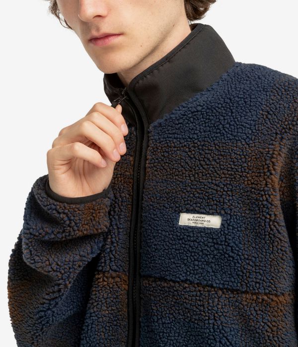 Element Hueco Overshirt Jacket (eclipse navy java plaid)