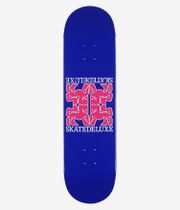 skatedeluxe Horses Twin Tail 8.375" Tabla de skate (blue pink)