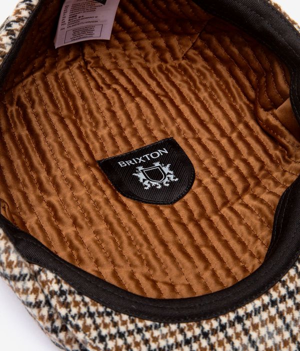Brixton Hooligan Hat (off white desert palm)